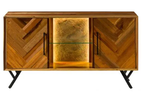 AVIGNON Komoda #110 Drewno z odzysku lakierowane 150x40x81 cm AVIGNON Komoda #110 Drewno z odzysku lakierowane 150x40x81 cm